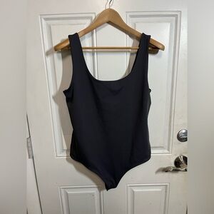 2/$30 Express Bodysuit in Charcoal